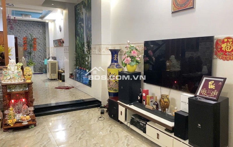 BÁN NHÀ HẺM NHỰA ĐÚNG 8M PHƯỜNG TÂY THẠNH, DT 85M2 (1T2L) SHR CHỈ 9.9 TỶ. LH:0901777379
